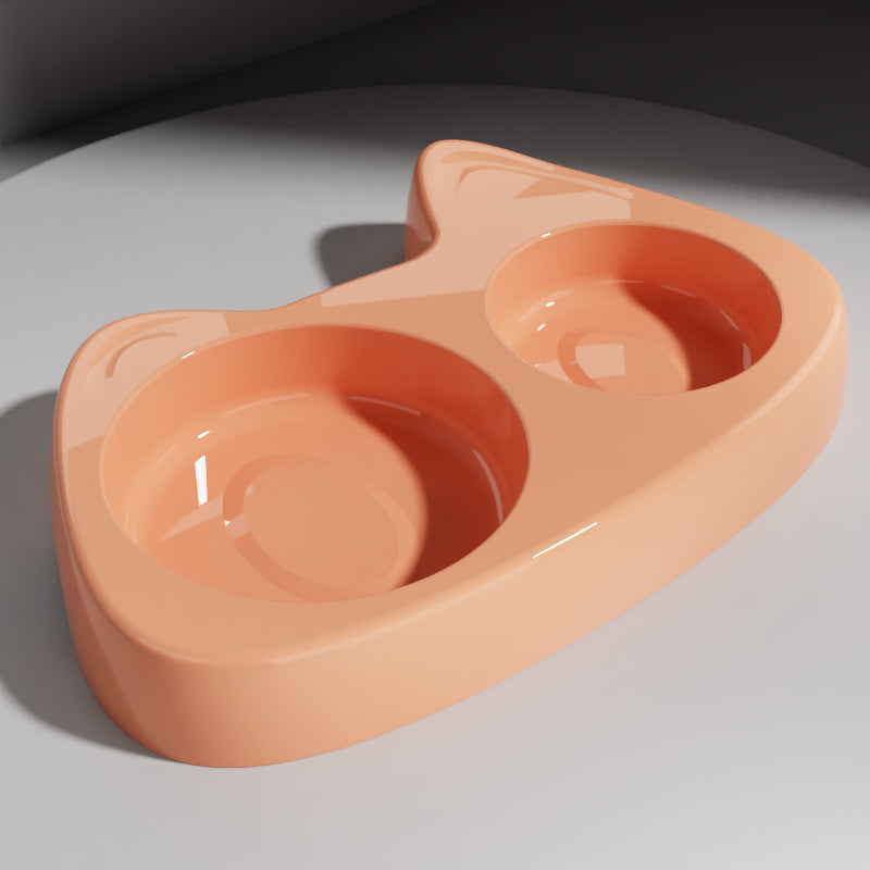 Serenity's Stainless Steel + Anti Choking Dual Bowl
