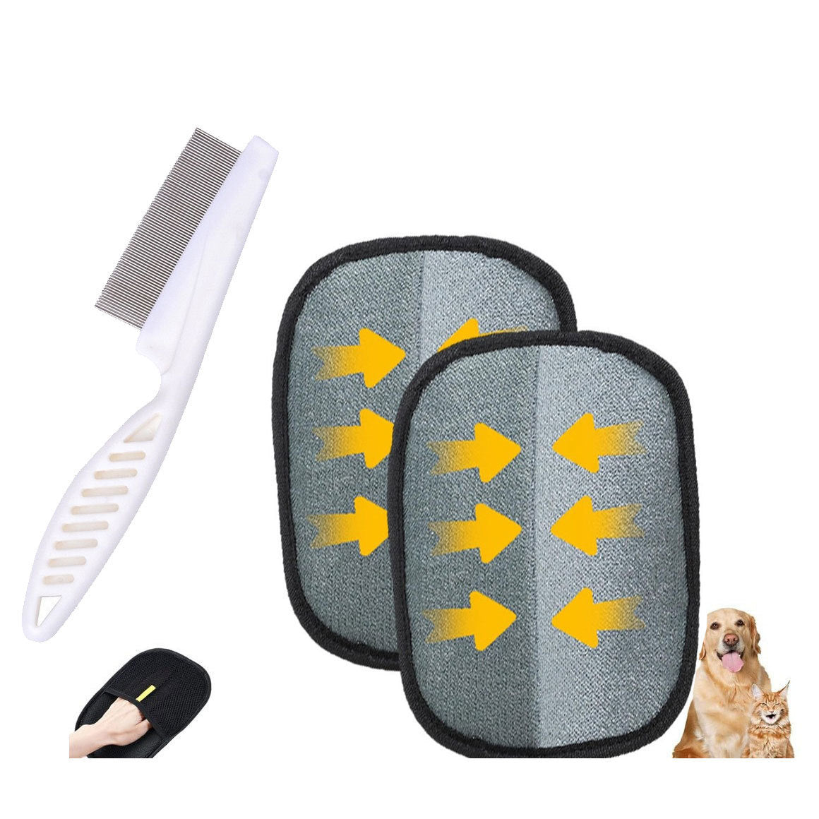 Serenity's Electrostatic Hair Removal Gloves