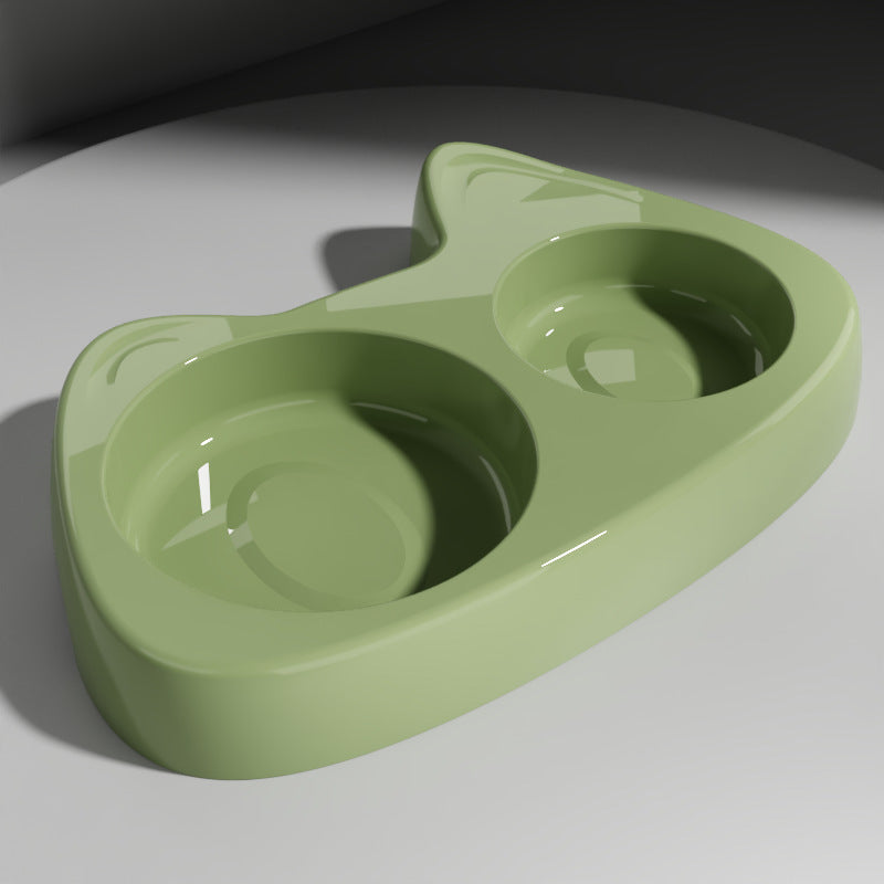Serenity's Stainless Steel + Anti Choking Dual Bowl