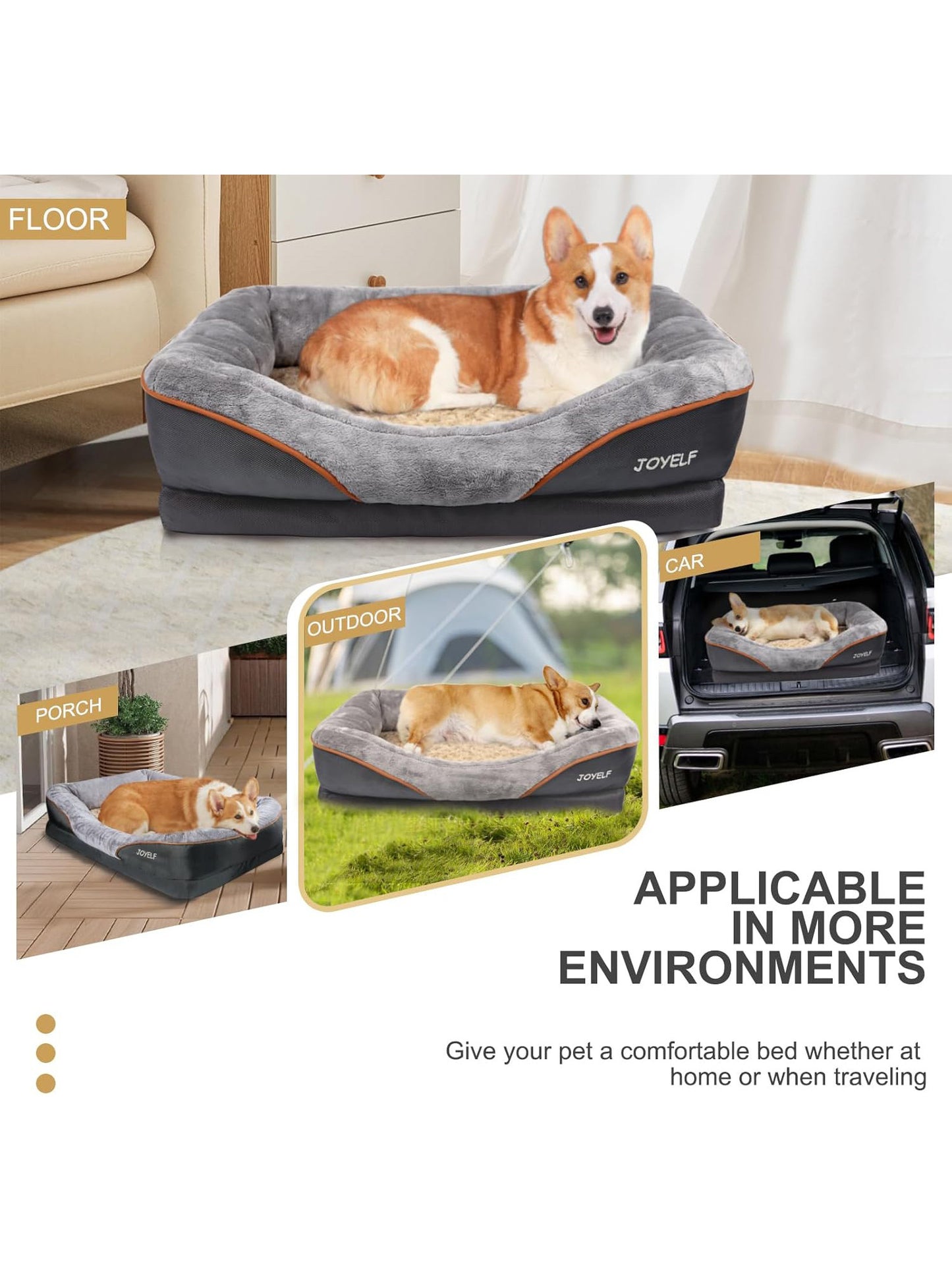 Serenity's Premium Orthopedic Bed (Memory Foam )