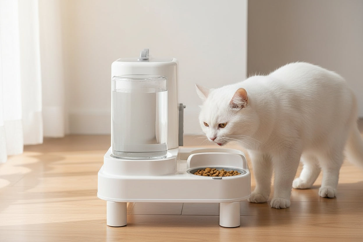 Serenity's Automatic Feeder & Water Dispenser
